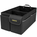 Car Trunk Organizer - 50L Collapsible SUV Trunk Organizer, Black