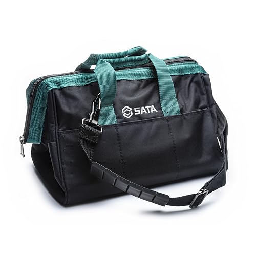13-Inch Portable Tool Bag with Waterproof Construction and Multiple Interior and Exterior Pockets, Tool Storage and Organizer - ST95181