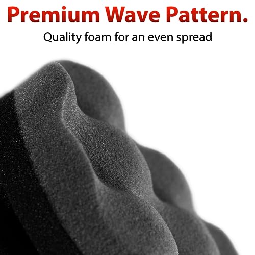Pro Tire Hex Grip Applicator - Tire Shine Car Detailing Foam Sponge Tool | Car Cleaning Supplies After Car Wash leaner | for Vinyl Rubber & Trim Accessories | Wheel & Rim Cleaner - view 4