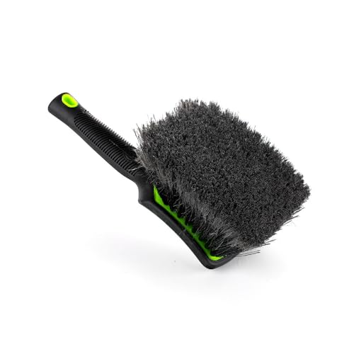 ProGrip Wheel Face Brush - Ergonomic ProGrip Handle - Premium Wheel Cleaner Brush - Soft Flagged-Tip Bristles - Octane Ectoplasm - view 2