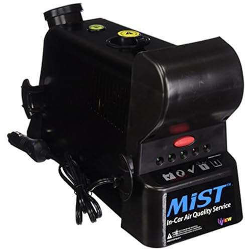 590160 MIST II Ultrasonic Cleaning Unit for Enhancing Air Quality in Automotive HVAC Systems, Advanced Nanodroplet Delivery System, Automatic Shut-off, Portable, Compact, 12-Volt DC, Black - view 3