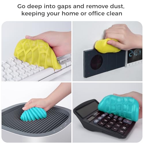 Keyboard Cleaning Gel Dust Cleaner Slime Car Clean Putty 2Pack - view 4