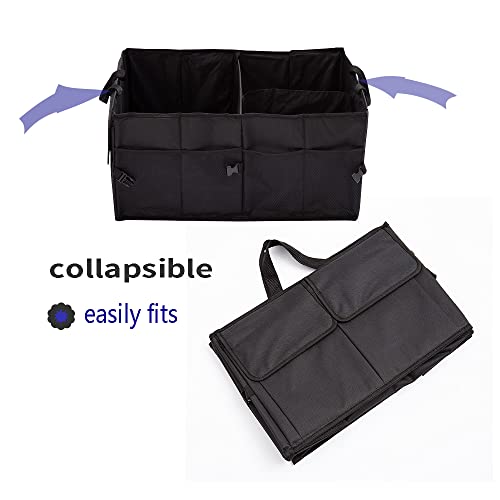 Trunk Organizer Car Basket for Car SUV Sedan Home Groceries - view 3