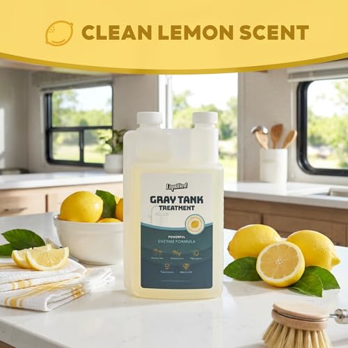 Gray Holding Tank Digester - Odor Eliminator - Lemon Scent - Matts RV Reviews - view 4