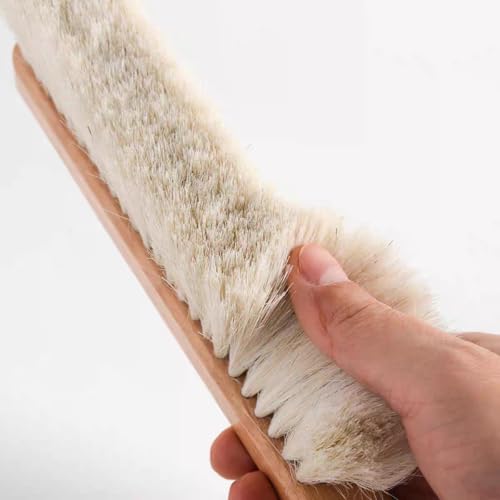 Horsehair Hand Broom Soft Bristles for Upholstery Couch Wood Handle 2 Pack - view 2