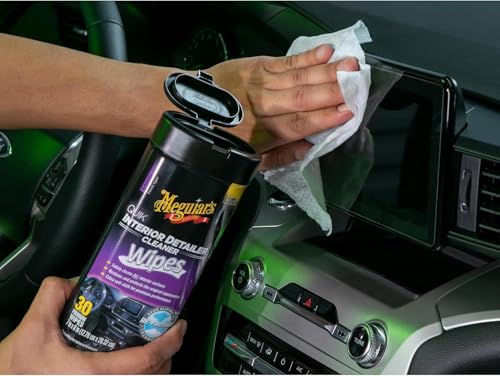 Quik Interior Detailer Wipes, Cleans, Protects & Refreshes All Car Surfaces, 30 Ct, 3 Pack - view 7