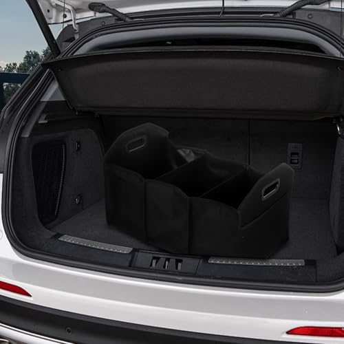 Oxford Cloth Car Trunk Storage Organizer, Multiple Compartments Foldable - view 7