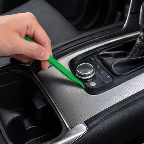 Crevice Cleaning Tool, 9 PCS Carbon Fiber Plastic Scraper Tool Set for Car Detailing - view 7