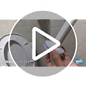 Disposable Toilet Brush Cleaning System, Two Sets of Wands and 60p Refills Pads Replacement Heads, Wall Mounted Toliet Stick Starter Kit Bathroom Maintenance, Toilet Bowl Cleaner Holder - view 7