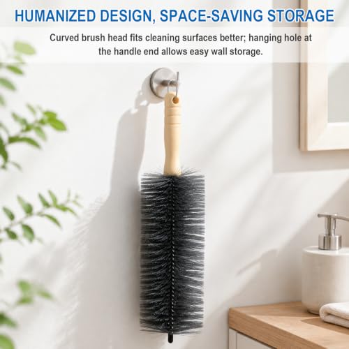 Fan Cleaning Brush, Microfiber Duster for Electric Fan and Blind, Reusable Cobweb Dust Collector, Non-Disassembly Cleaning (Blue, Grey, 2PCS) - view 6