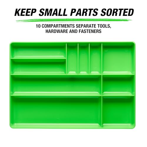 22213 Tool Box Organizer Tray for Small Parts, Stackable Design - view 2