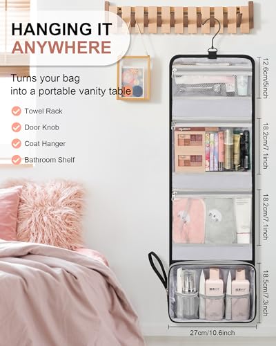 Birthday Gifts for Women, Hanging Travel Toiletry Bags for Teens, P - view 4