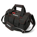 14-inch Tool Bag, Multi-pocket Tool Organizer with Adjustable Shoulder Strap, W081021A, black