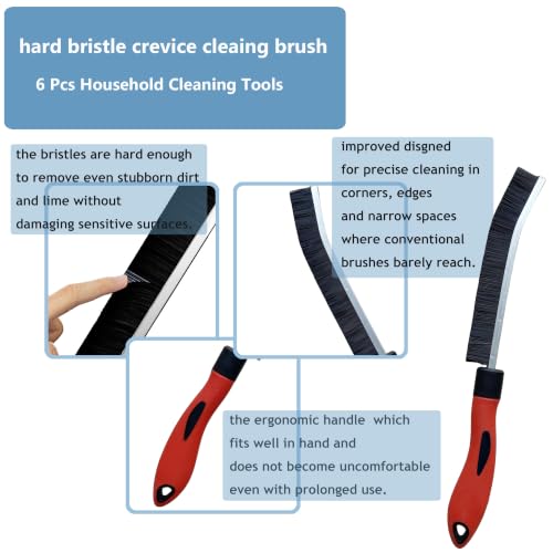 Crevice Cleaning Brush，Hard-Bristled Brush，Multifunctional Gap Brushes Tool - view 2