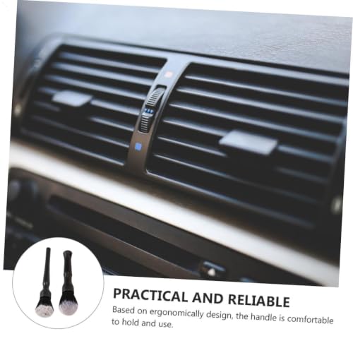2pcs Car Interior Detailing Brush Set, Flexible Air Vent Gap Cleaning Tool - view 7