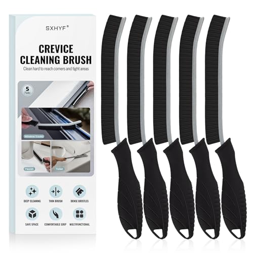 Cleaning Brush - Hard Bristle Crevice Cleaning Brush, Multifunctional Gap Scrub Brush, Kitchen Essentials, Bathroom Cleaner Tools for Household Use, Home, Window, Toilet, Stove