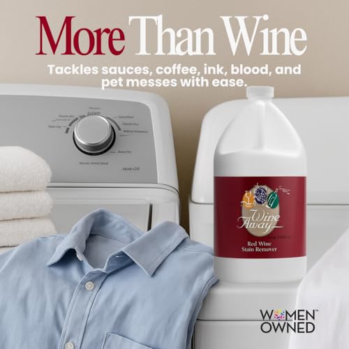Red Wine Stain Remover - Removes Wine Spots - Perfect Fabric Upholstery and Carpet Cleaner Spray Solution - Spray on Stain Wash and Resolve Laundry to Vanish Stain - Citrus Scent - 1 Gallon - view 3