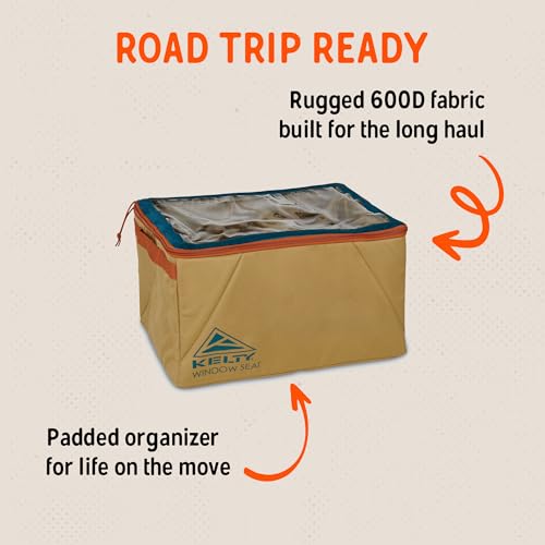 Window Seat Camping Organizer – Car Storage + Clear Lid Gear Bin - view 5