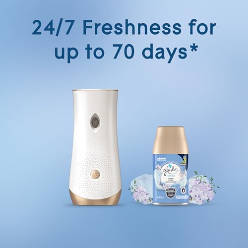 Automatic Spray Air Freshener Refill, Scented Air Freshener for Home and Bathroom, Clean Linen, 6.2 Oz, 3 Count - view 6