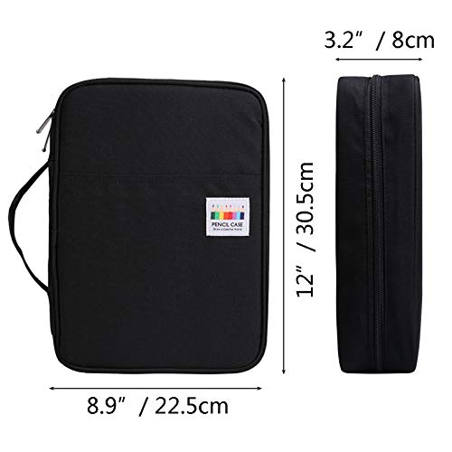 220 Slots Colored Pencil Case Large Capacity Pen Holder - view 2
