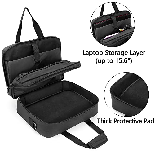 Mobile Printer Storage Bag, with up to 15.6" Laptop Layer, Bag Only - view 3