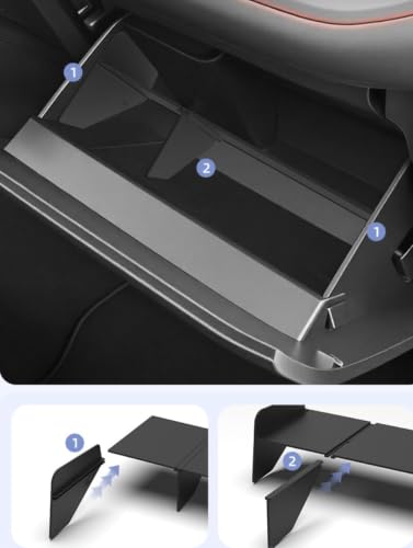 For 2026 2027 Ford Explorer Console Organizer Glove Box Divider Tray - view 7