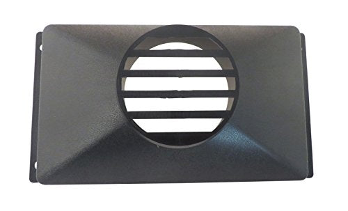 13.5" x 7" x 6" Deep ABS Plastic Dust Hood with 4" OD Opening for Dust Collector Systems 73479 - view 5