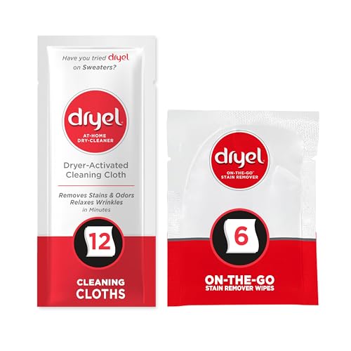 At-Home Dry Cleaner Refill, Gentle Fabric Laundry Care, 12 Loads