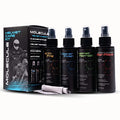 Helmet Care Kit | Premium Helmet Care | Includes Anti-Fog, Cleaner Polish, Helmet Refresh, and Rain Repel | Cleans and Details Helmets, Visors, and Goggles | 4 Ounces (1 Kit)