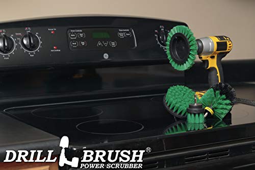 Green - Drill Power Kitchen Scrub Brush Kit - view 5