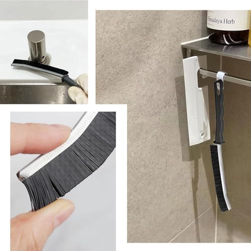 Crevice Cleaning Brush, Pack of 6, Hard Bristle Crevice Cleaning Brush, Shower Cleaner Brush, Bathroom Gap Cleaning Brush, Multifunctional Cleaning Tools, Gap Brush, Grout Brush for for Household Use - view 4