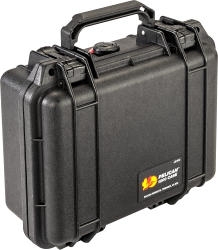 Pelican 1200 Case With Foam (Black) - view 4