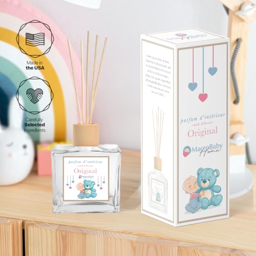 Air Freshener Reed Diffuser, Home Diffuser Scent | Baby Nursery Room Reed Diffuser, 200ml - view 4