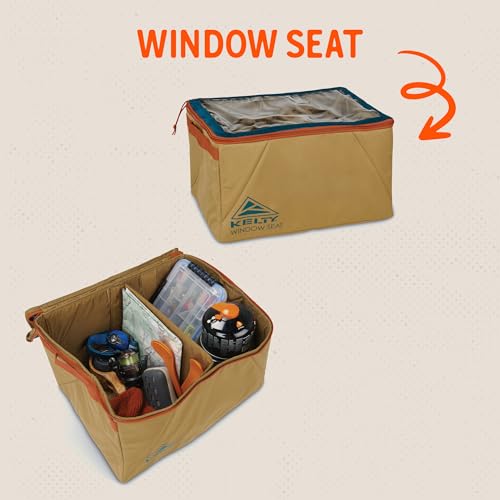 Window Seat Camping Organizer – Car Storage + Clear Lid Gear Bin - view 2