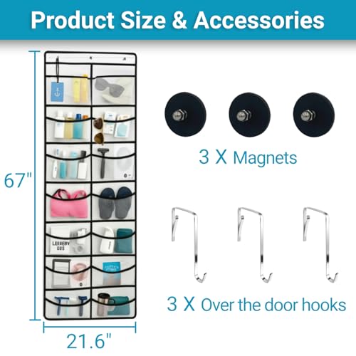 Magnetic Cruise Organizer, 14 Large Durable Pockets (67" x 21.6") - view 6