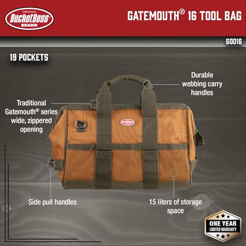 Gatemouth 16 Tool Bag in Brown, 60016, 15 liters(Brown) - view 2