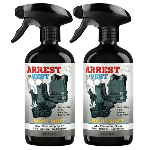 Odor Eliminator Spray for Gear, Night Shift, 2 Pack, 16 oz