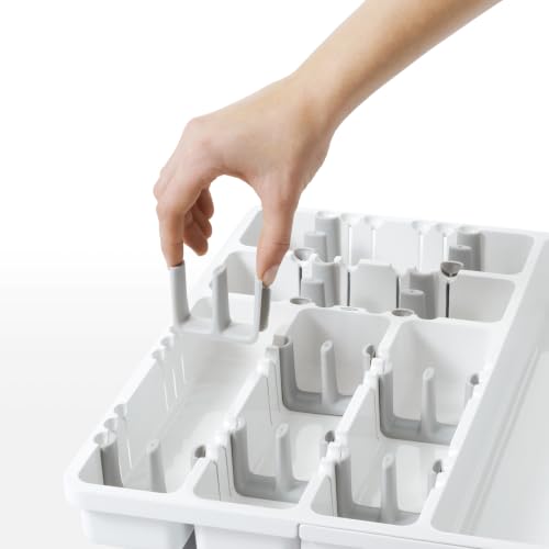 Good Grips Large Expandable Utensil Organizer, White - view 6