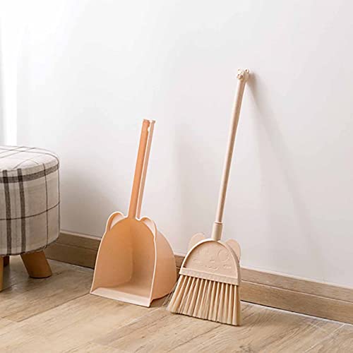 Heavy Duty Broom and Dustpan Set for Sweeping Lightweight, Indoor Tools with Long Handle, Static-Free Bristles Ideal for Hardwood Floors, Tile, Pet Hair and Daily Use - view 4