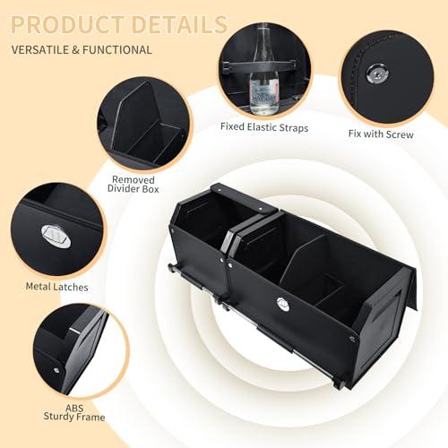 Leather Car Trunk Organizer SUV Trunk Organizer Car Trunk Storage Organizer - view 5