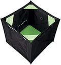 Throw Bag - Easy Folding Arborist Throw Line Cube Storage Organizer Tree Cutting Equipment Throwline Box Arborist Throw Line Storage Thrower Supply Big Storage Bags Cubes Black