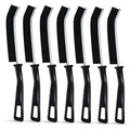 7Pcs Crevice Cleaning Brush, Gap Brush for Cleaning Hard Bristle Cleaning Tools for Baseboard Mesh Screen Sliding Door Track, Bathroom, Shower, Window, Household Use Scrub Brushes for Deep Cleaning