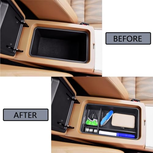 Center Console Organizer for 2019-2026 Nissan Altima Armrest Storage Box - view 6