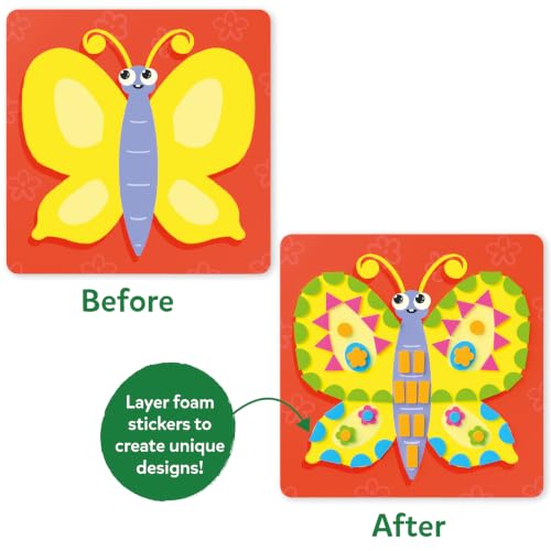 Fun with Foam Sticker Art – Animals, Craft Kit, Gift for Kids - view 5