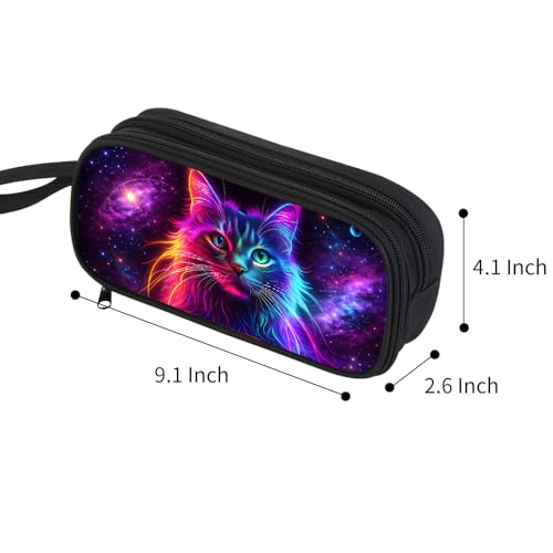 Pencil Pouch with Hand Strap, School Pencil Case for Kids Boys Girls - view 3