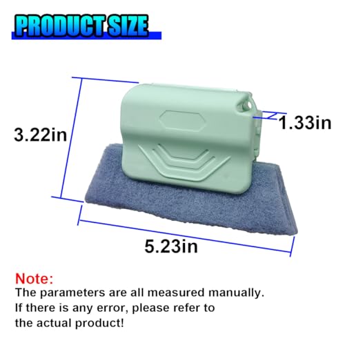 3PCS Magic Window Track Cleaner (Green&Gray&Pink) - view 2