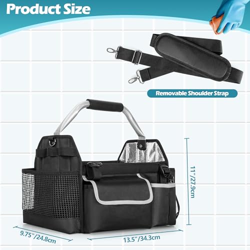Wearable Cleaning Caddy Organizer with Divider & Support Pad - view 6