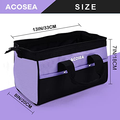 13 Inch Purple Tool Bag - view 2