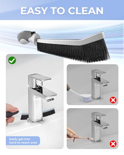 Crevice Cleaning Brushes, Scrub Brushes for Hard to Reach Space - view 5