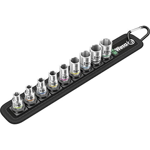 05003883001 BELT A 4 ZYKLOP SOCKET SET 1/4" DRIVE 9 PIECES